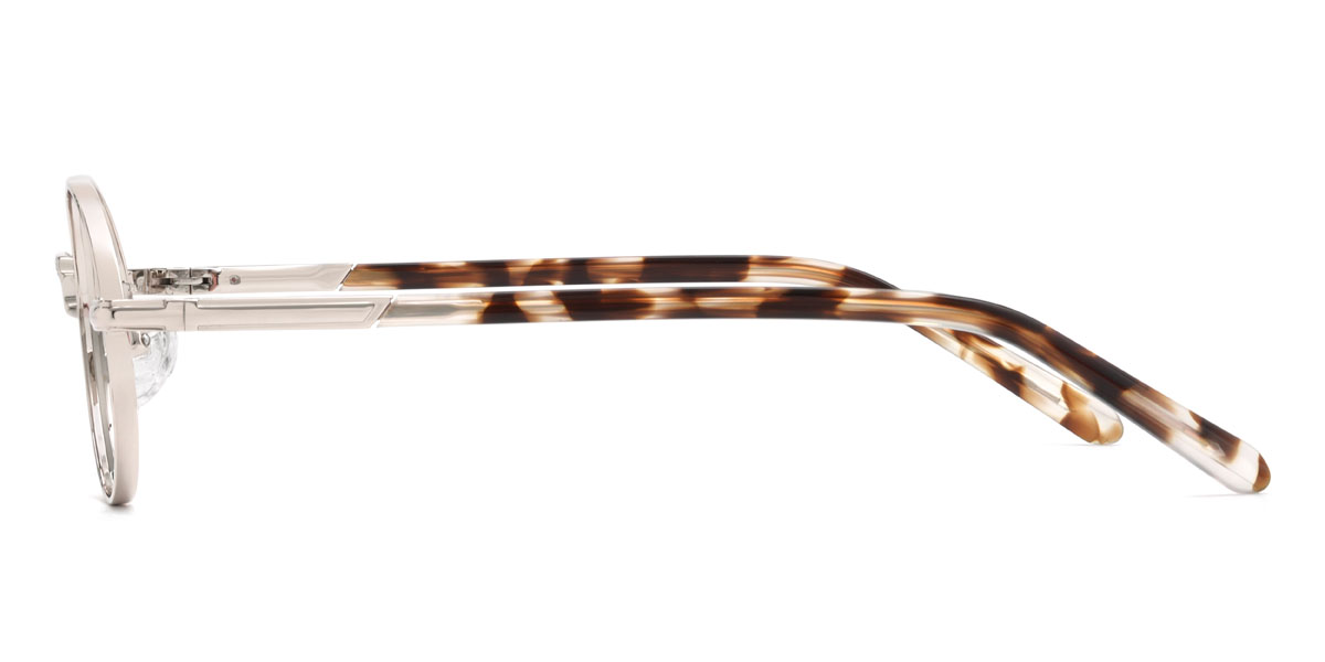 Champagne Gold Donny Glasses - Oval Glasses