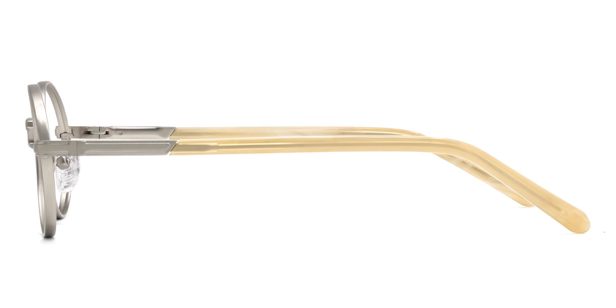 Silver Donny Glasses - Oval Glasses