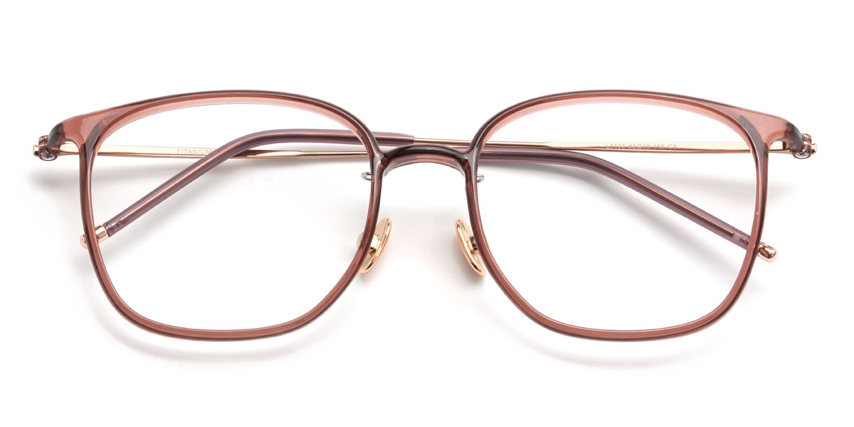 Black Tea Ulrica Glasses - Square Glasses