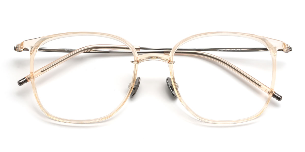 Champagne Ulrica Glasses - Square Glasses