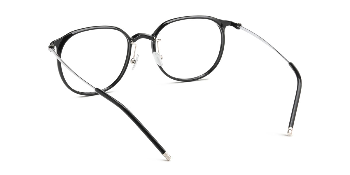 Black Xanthe Glasses - Oval Glasses