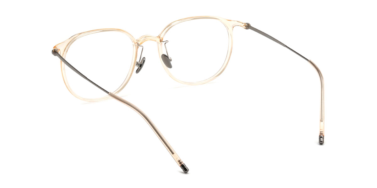 Champagne Xanthe Glasses - Oval Glasses