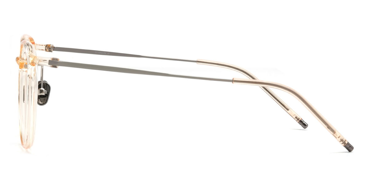 Champagne Xanthe Glasses - Oval Glasses