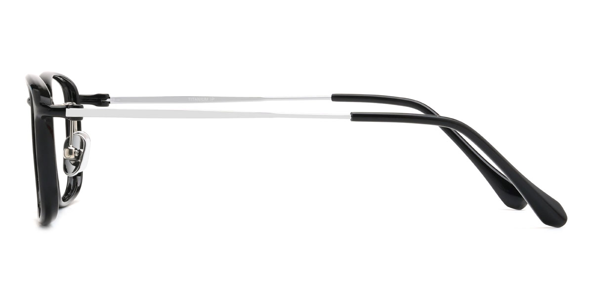 Black Yuriy Glasses - Rectangle Glasses