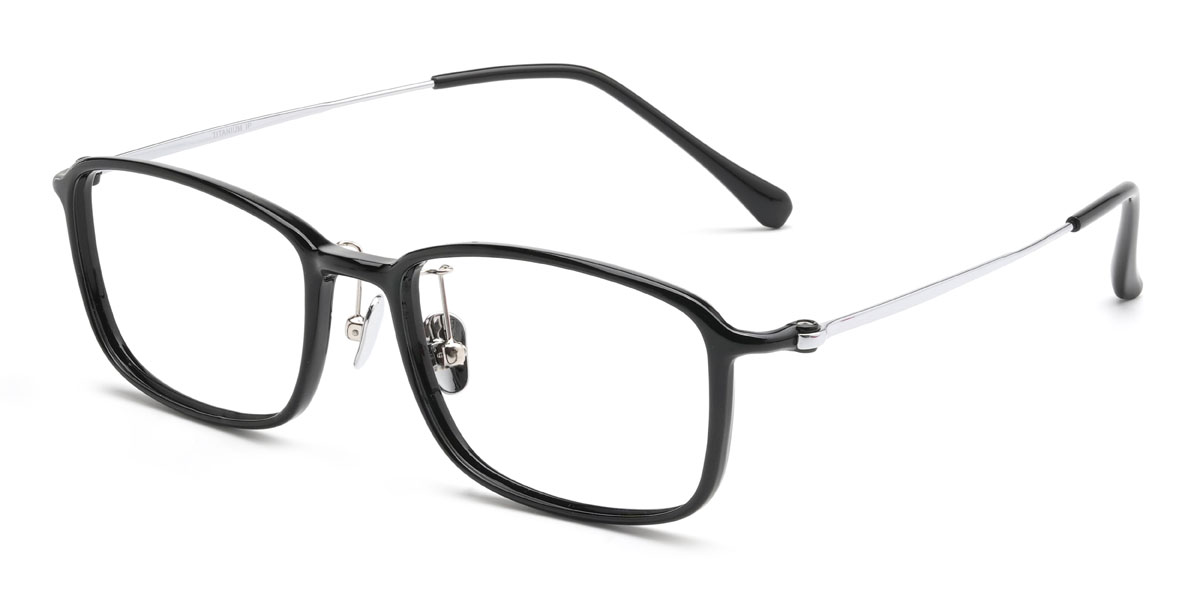 Black Yuriy Glasses - Rectangle Glasses
