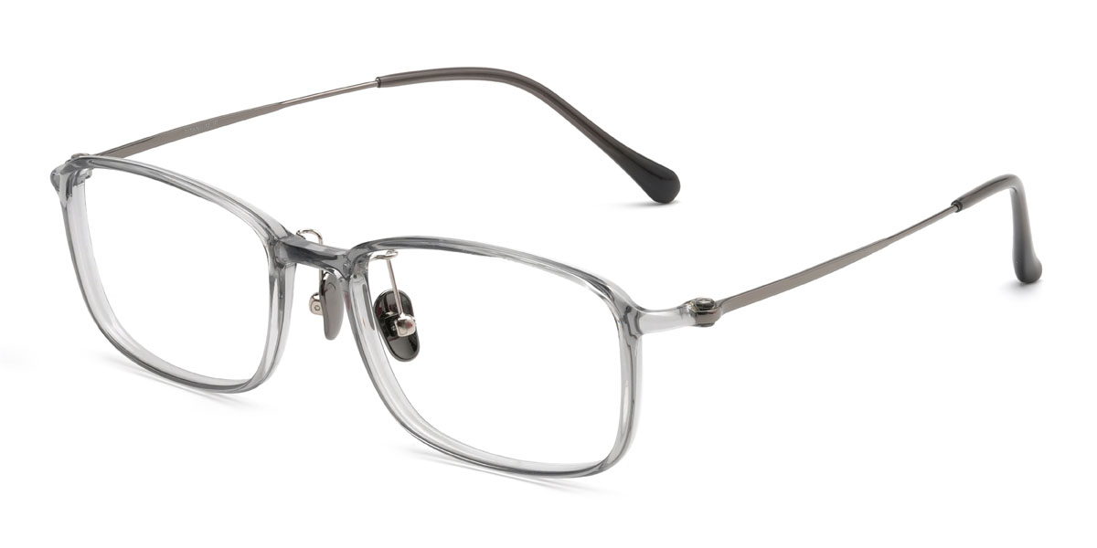 Grey Yuriy Glasses - Rectangle Glasses