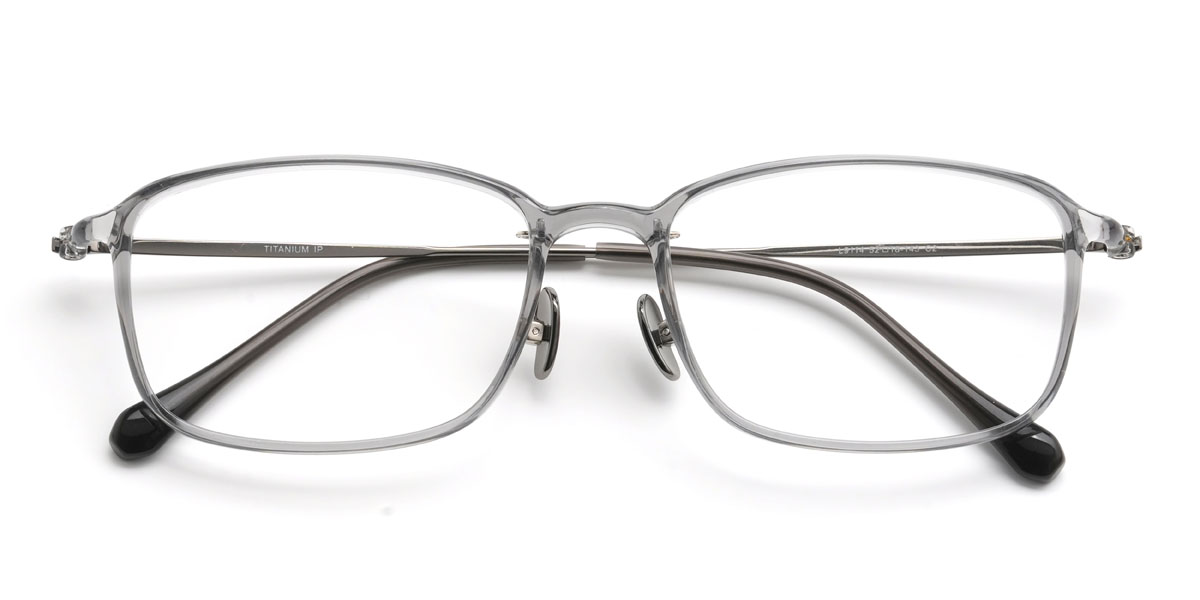Grey Yuriy Glasses - Rectangle Glasses