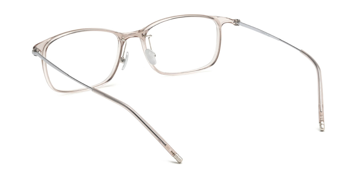 Light Brown Frankie Glasses - Rectangle Glasses