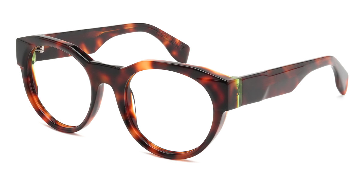 Tortoiseshell Harold Glasses - Oval Glasses