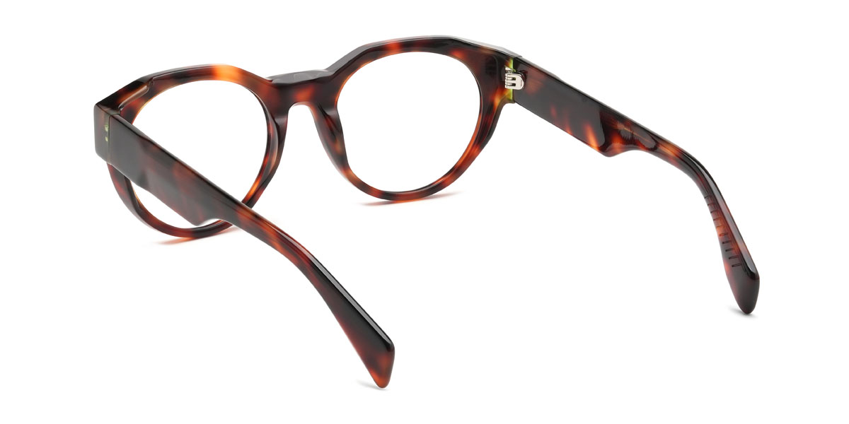 Tortoiseshell Harold Glasses - Oval Glasses