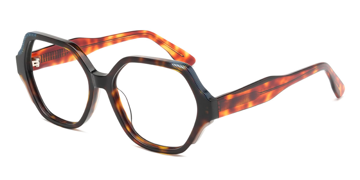 Tortoiseshell Raina Glasses - Oval Glasses