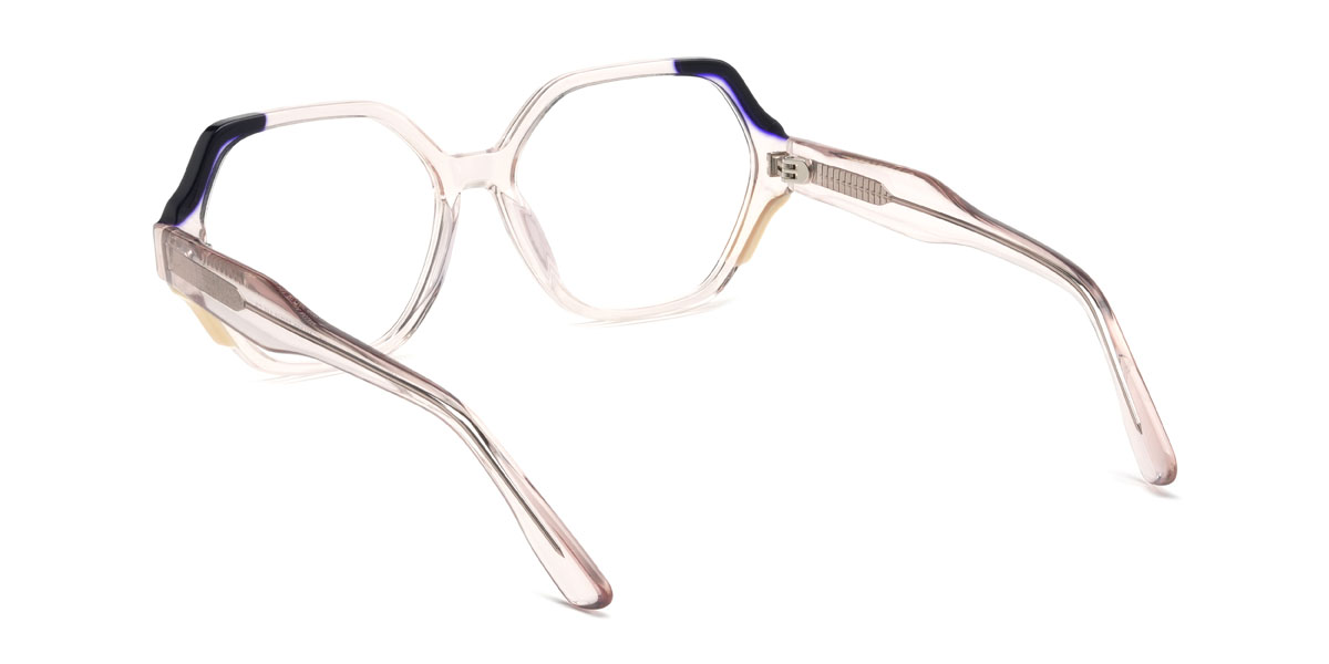 Light Pink Raina Glasses - Oval Glasses
