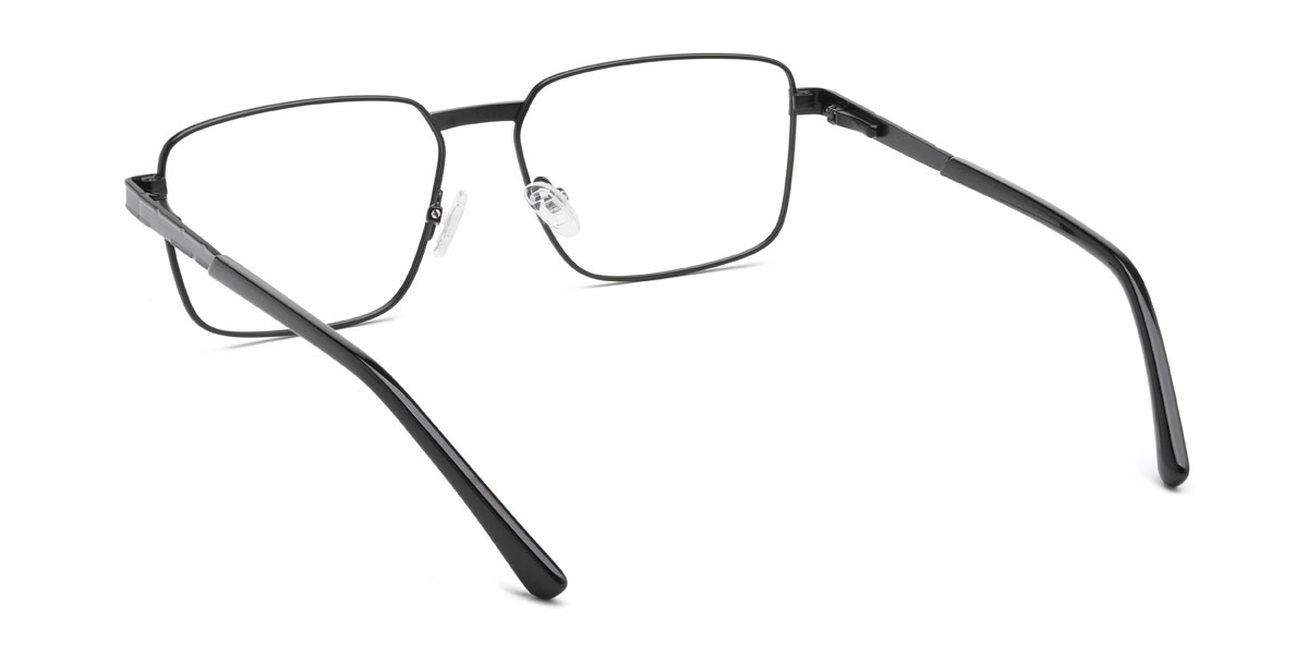Black Ismail Glasses - Rectangle Glasses