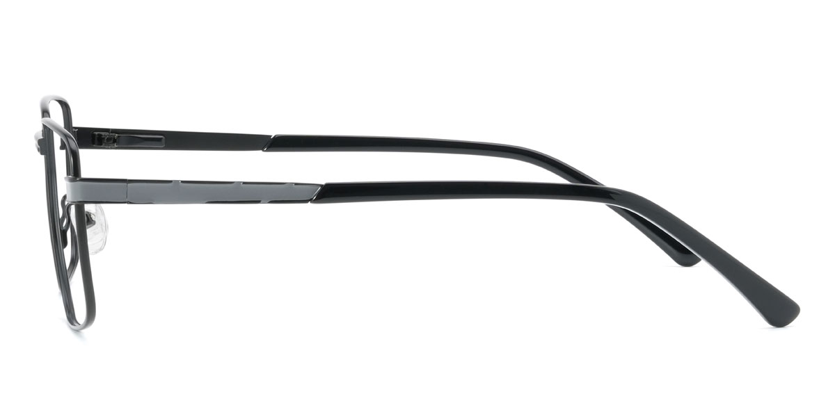 Black Ismail Glasses - Rectangle Glasses
