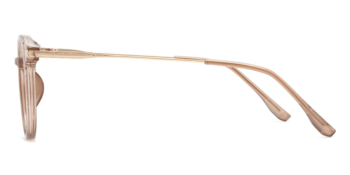 Light Brown Xzavier Glasses - Oval Glasses