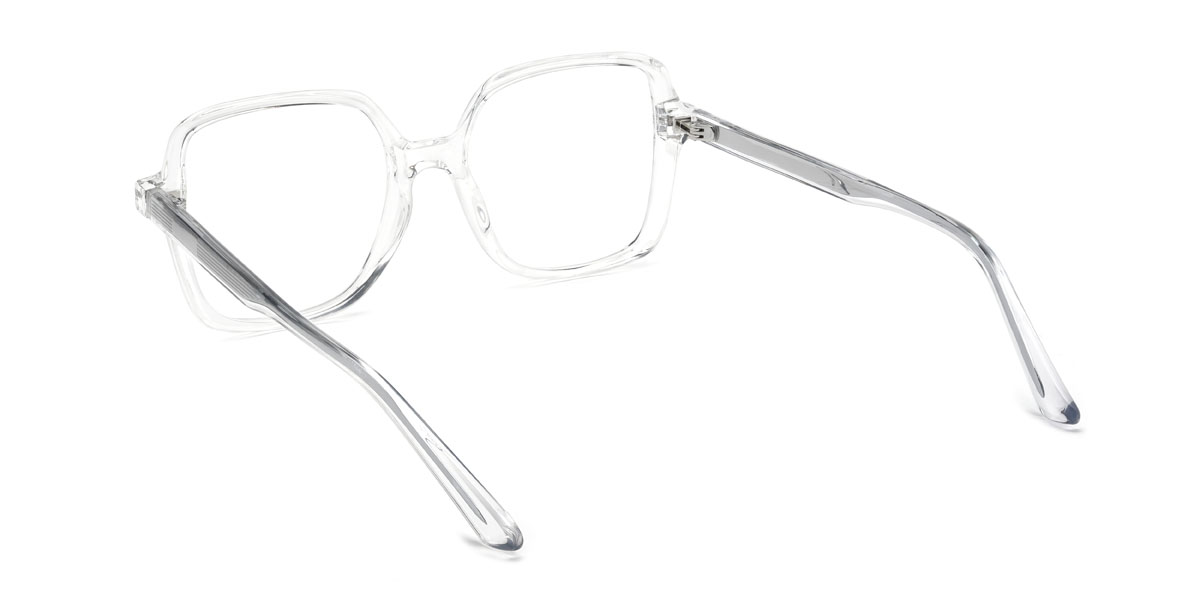 Clear Kevin Glasses - Square Glasses