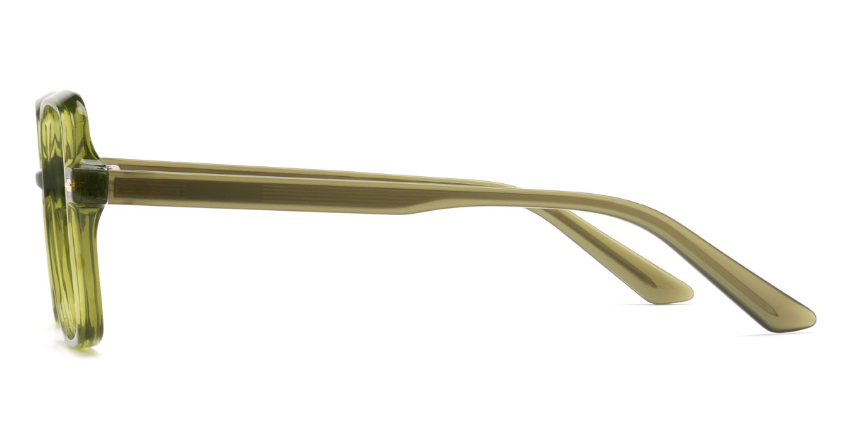 Pear Green Kevin Glasses - Square Glasses