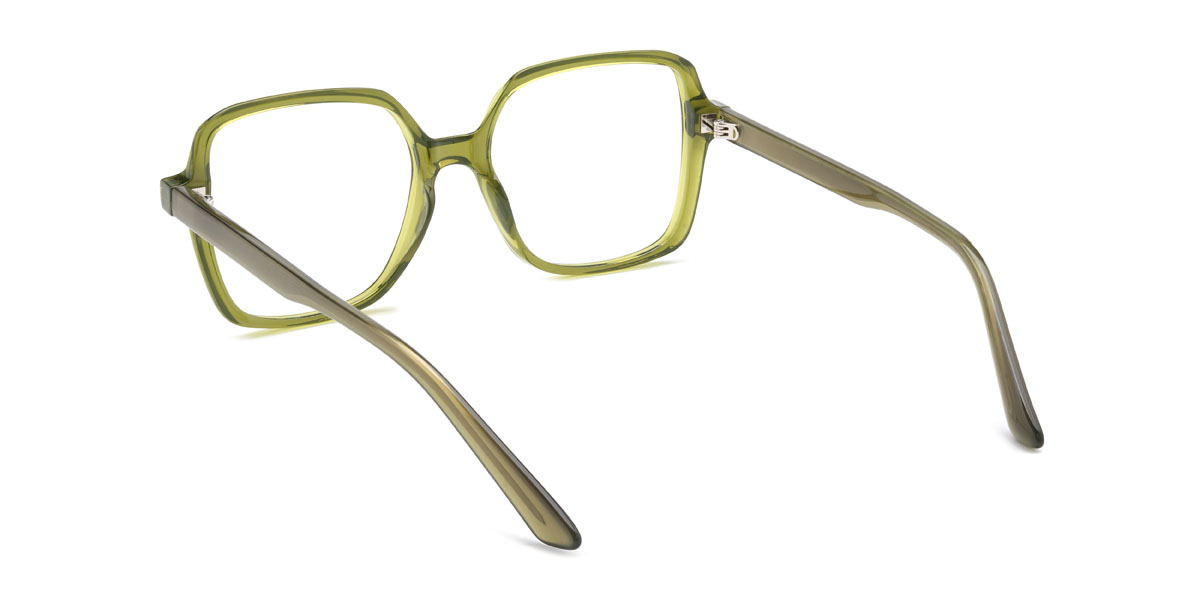 Pear Green Kevin Glasses - Square Glasses