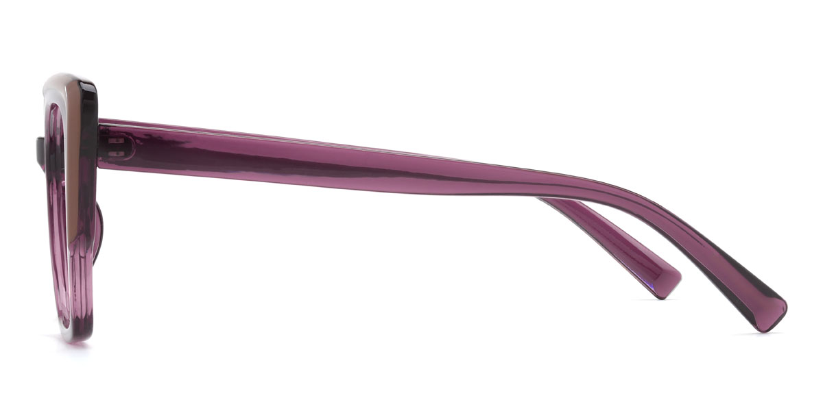 Purple Marius Glasses - Square Glasses