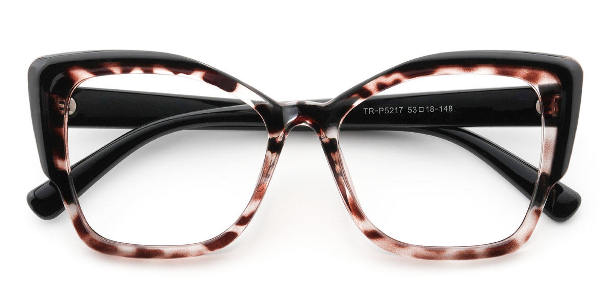 Ivory Tortoiseshell Marius Glasses - Square Glasses