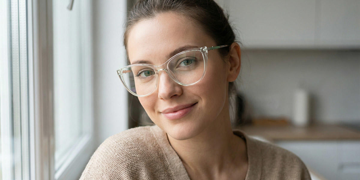 Baba zöld Caius Szemüveg - Cat Eye Glasses