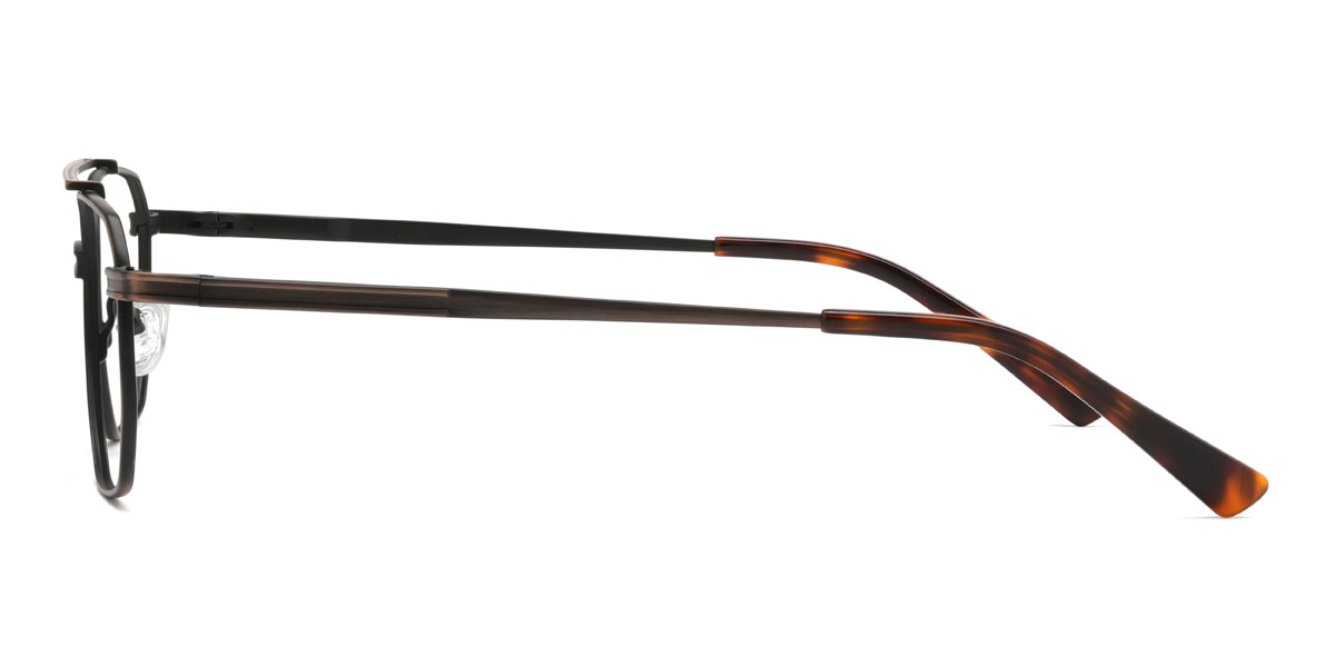 Brown Francesco Glasses - Aviator Glasses