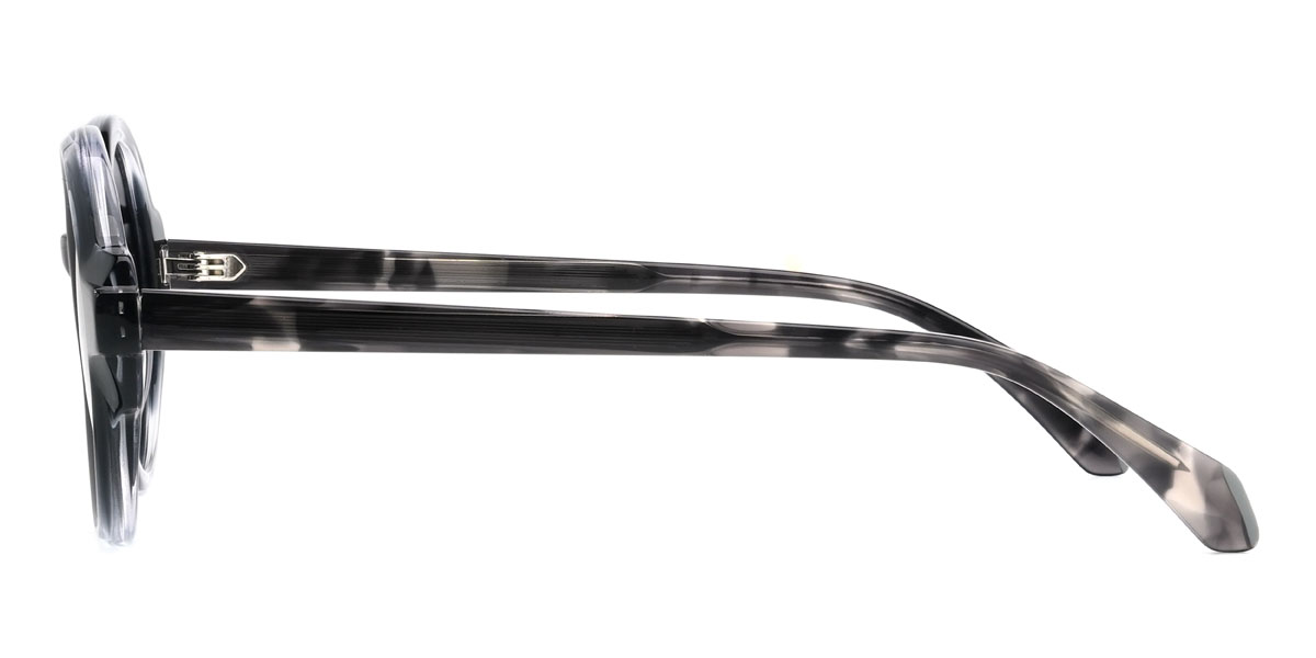 Gradual Black Gradual Blue Noble Glasses - Oval Sunglasses
