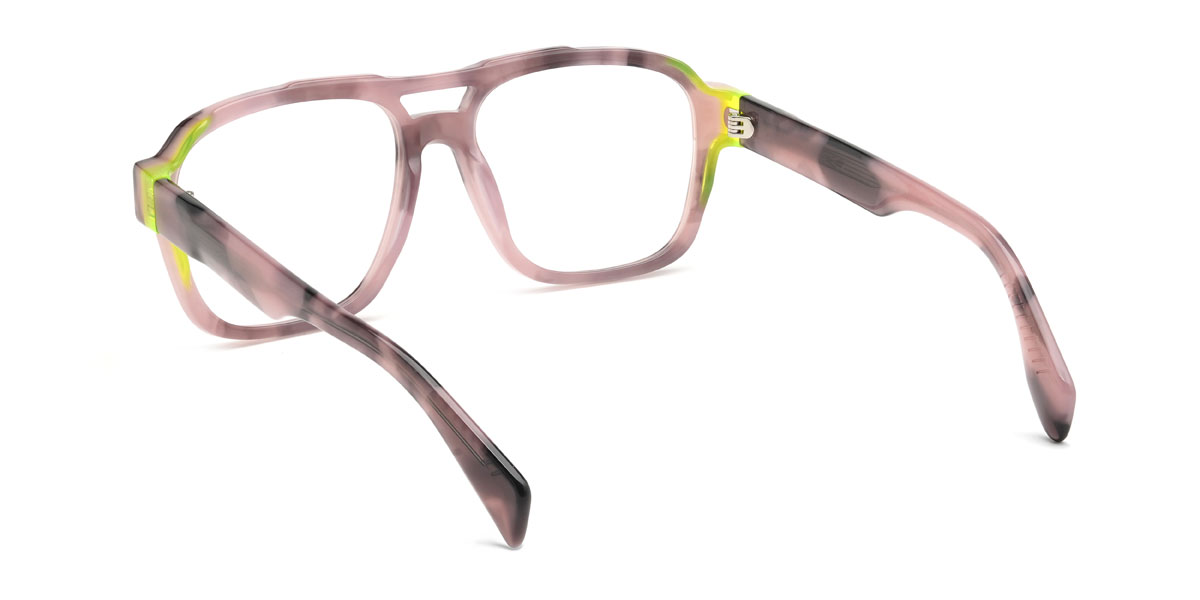 Purple Tortoiseshell Adelaide Glasses - Aviator Glasses