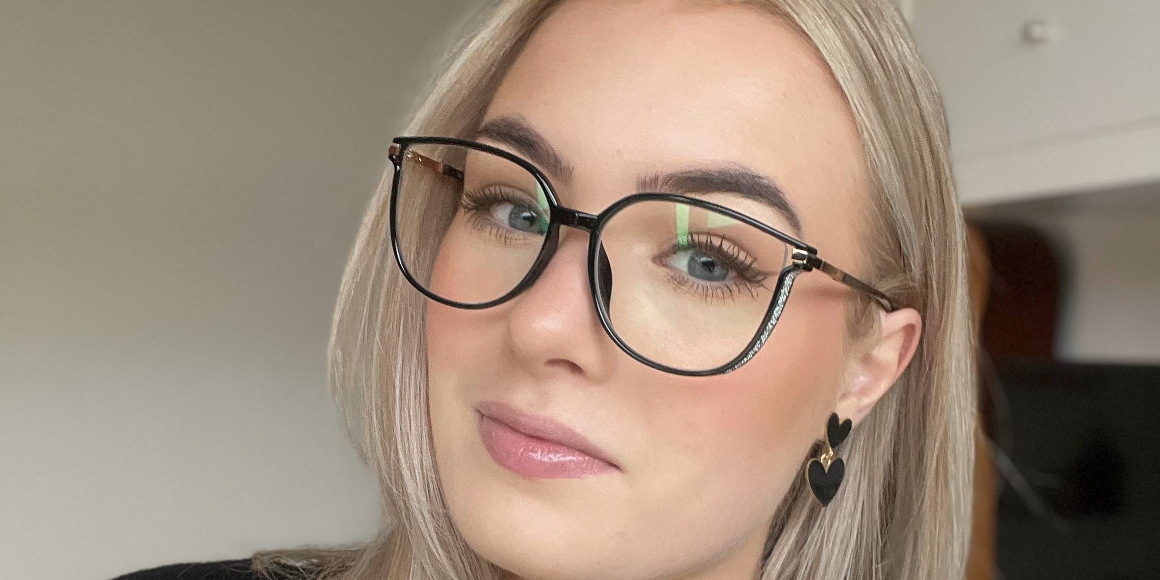 Schwarz Harmony Brille - Rectangle Glasses