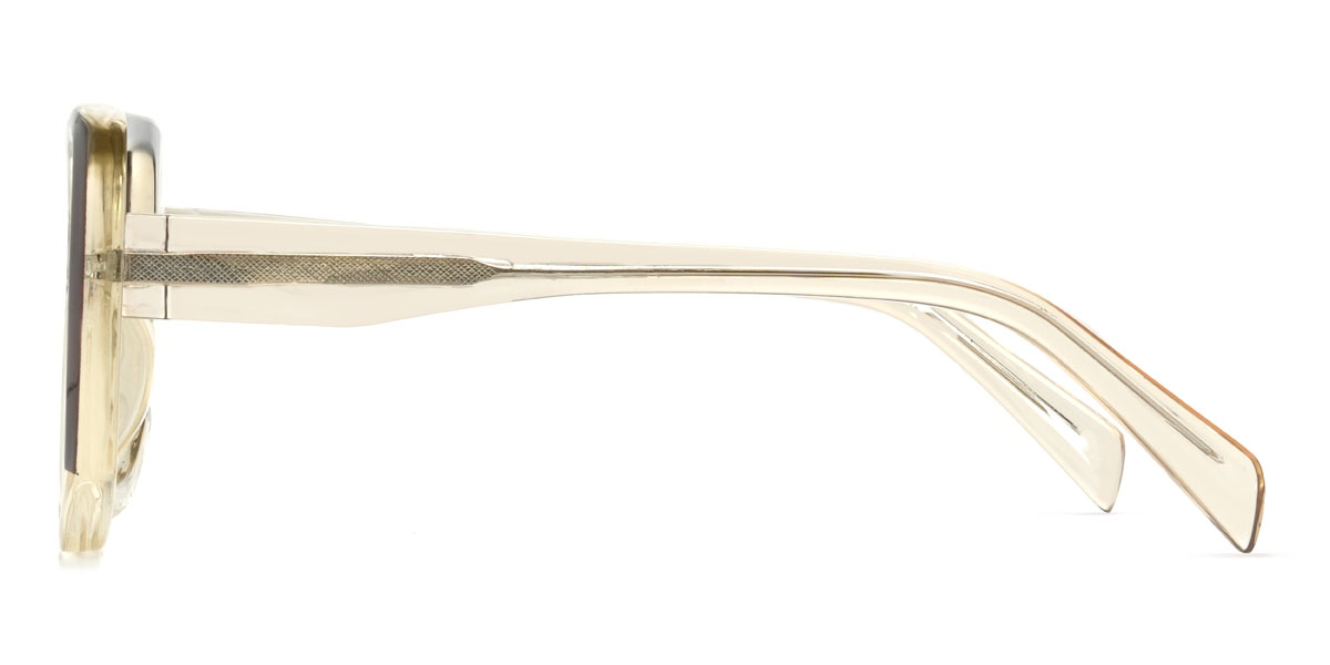 Champagne Ybarra Glasses - Rectangle Glasses