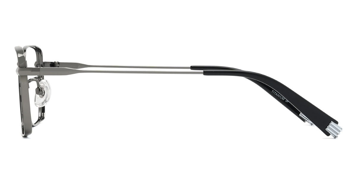 Grey Rocky Glasses - Rectangle Glasses