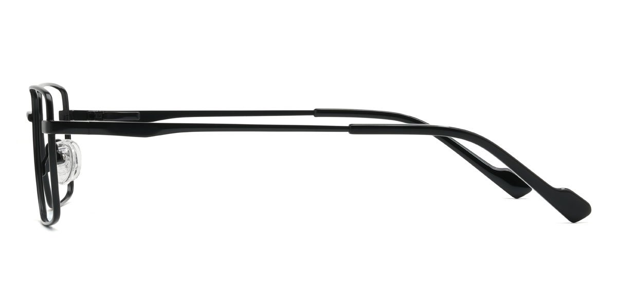 Black Sheldon Glasses - Rectangle Glasses