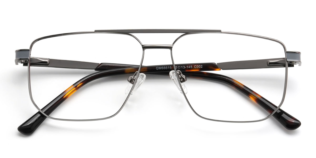 Gun Grey Orson Glasses - Aviator Glasses