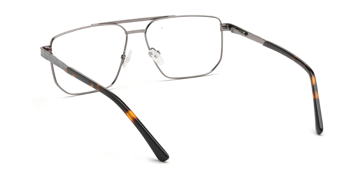 Gun Grey Orson Glasses - Aviator Glasses
