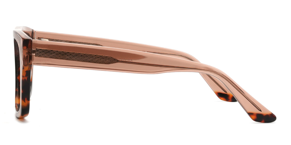 Orange Neal Glasses - Rectangle Glasses