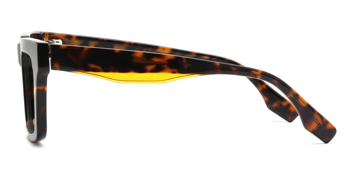 Tortoiseshell Kurt Glasses - Rectangle Glasses