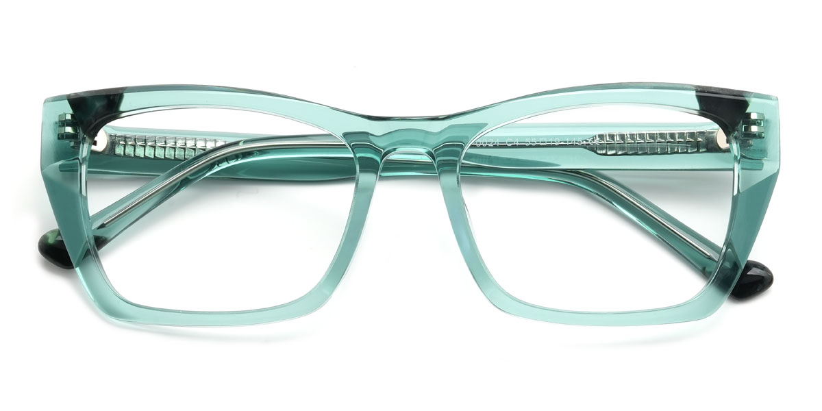 Mint Percy Glasses - Rectangle Glasses