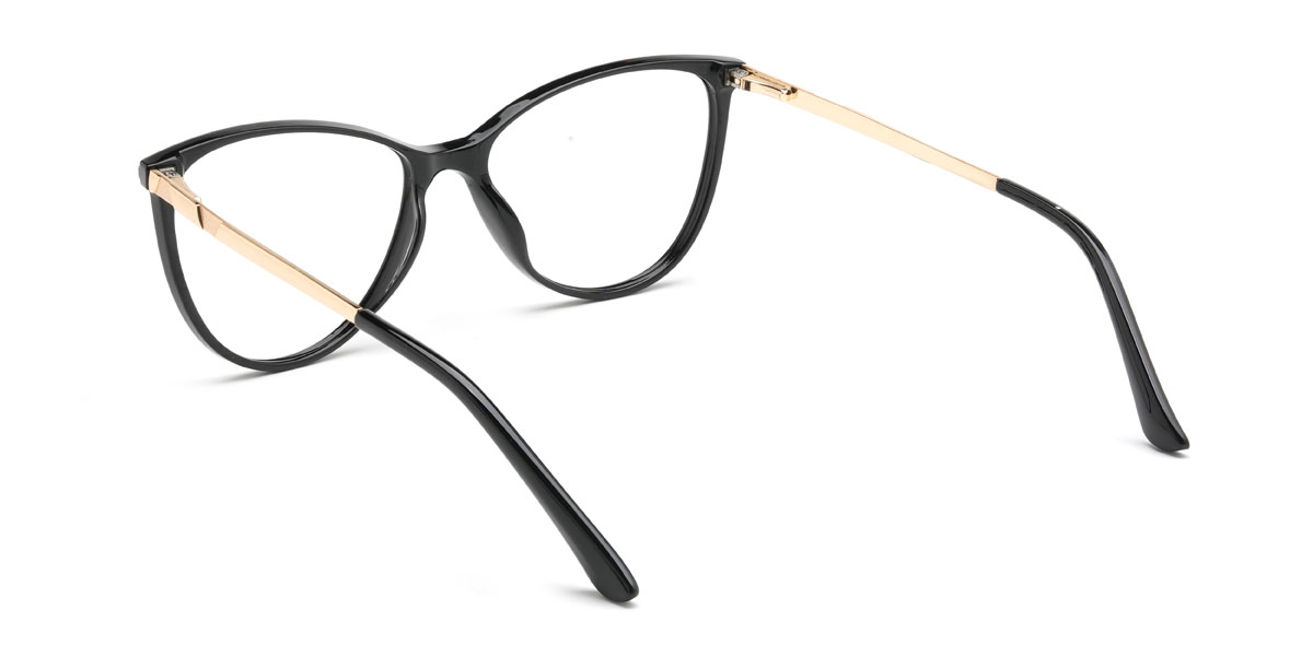 Black Winifred Glasses - Cat Eye Glasses