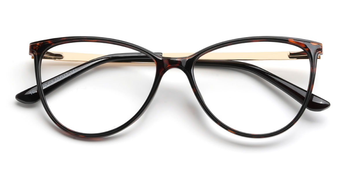 Tortoiseshell Winifred Glasses - Cat Eye Glasses