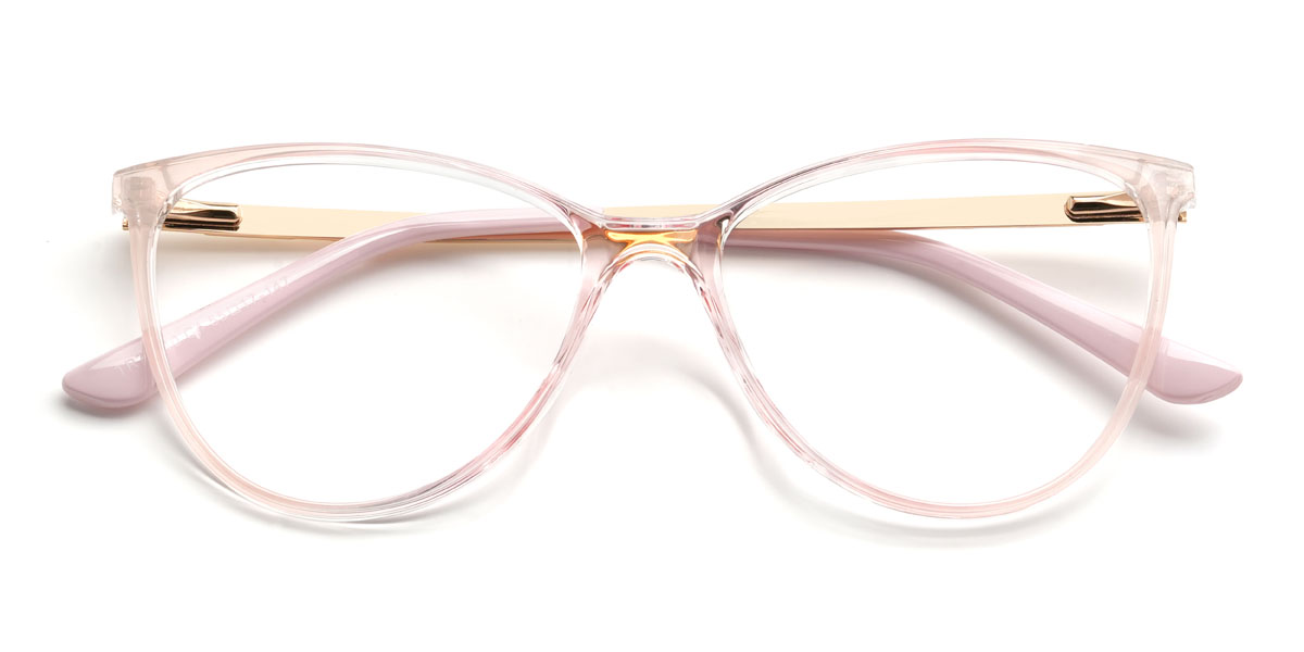 Light Pink Winifred Glasses - Cat Eye Glasses