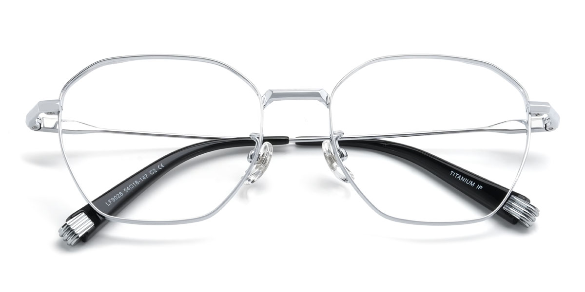 Silver Roger Glasses - Square Glasses