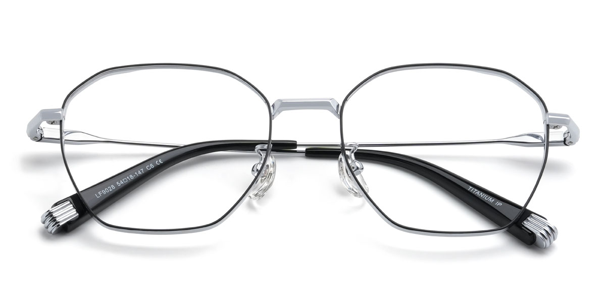 Black Roger Glasses - Square Glasses
