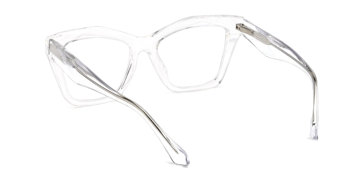 Clear Belle Glasses - Cat Eye Glasses