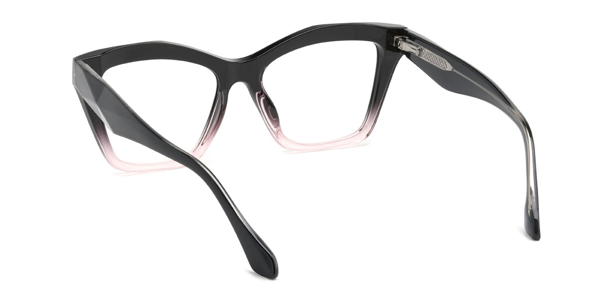 Black Pink Belle Glasses - Cat Eye Glasses
