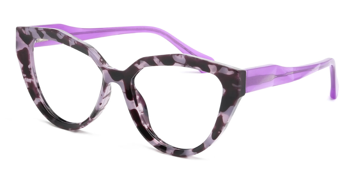 Púrpura Carey Cecile Gafas - Cat Eye Glasses