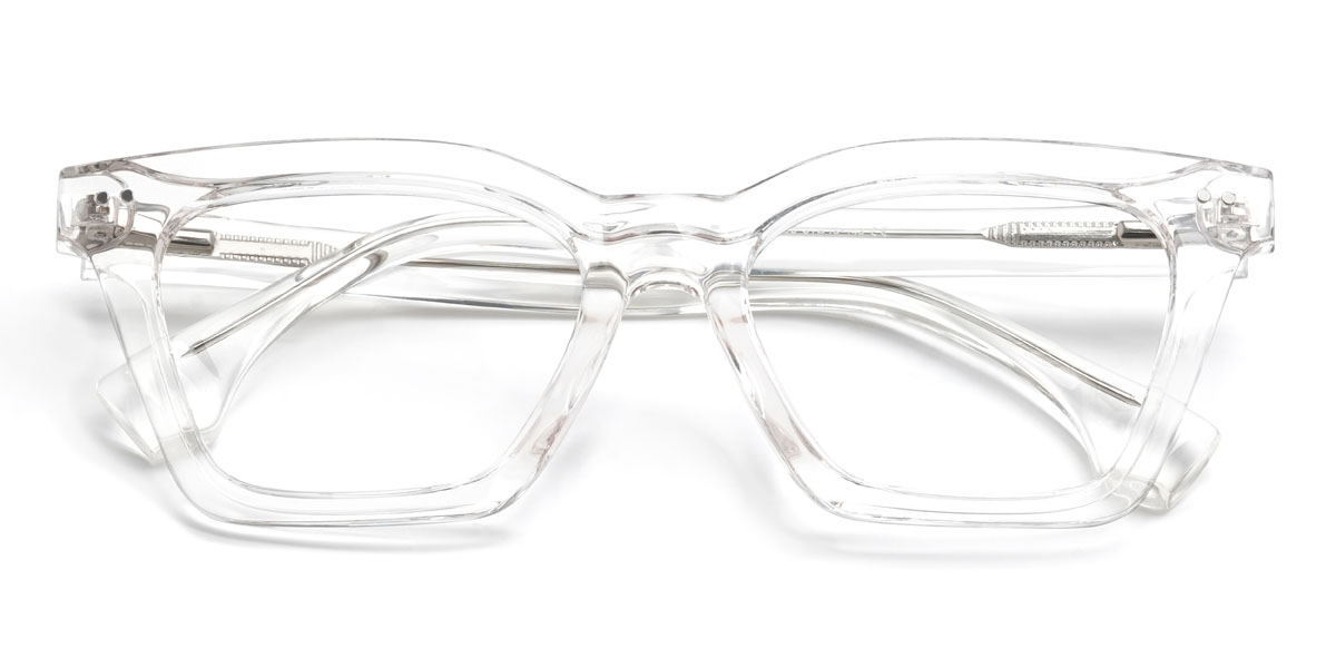 Clear Francesca Glasses - Rectangle Glasses