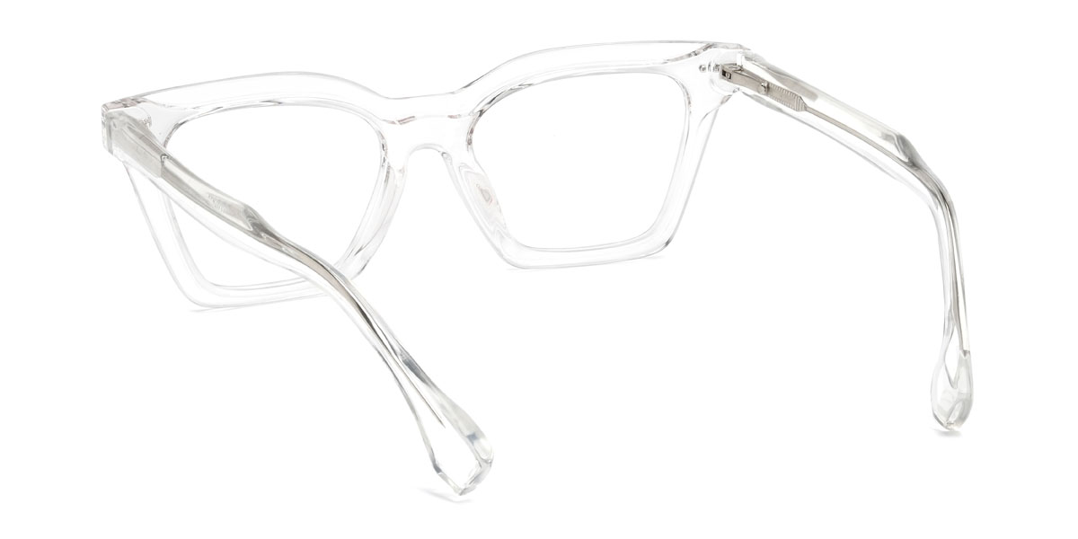 Clear Francesca Glasses - Rectangle Glasses