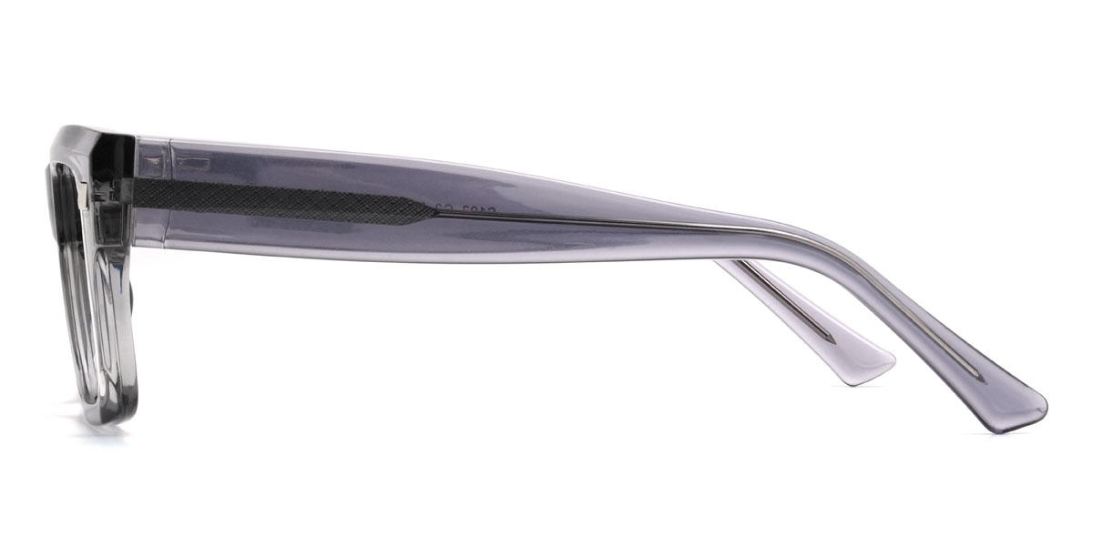 Grey Nichole Glasses - Rectangle Glasses