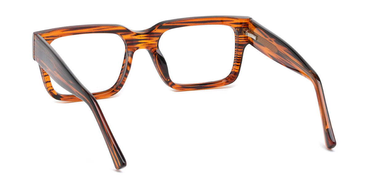 Woodgrain Nichole Glasses - Rectangle Glasses