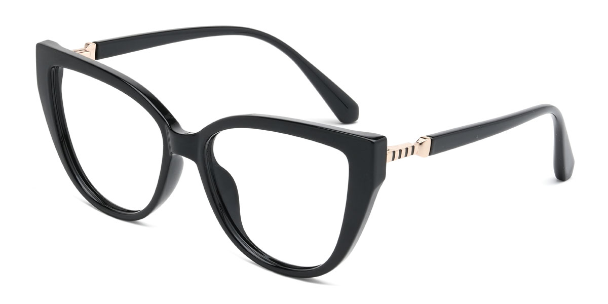 Black Gardenia Glasses - Cat Eye Glasses